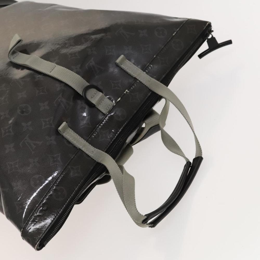 LOUIS VUITTON Monogram Eclipse Glaze Zipped Tote Backpack M43900 LV Auth 129972 - Picture 6 of 16